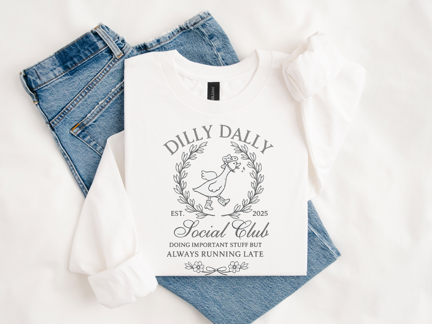 Dilly Dally Social Club T-Shirt & Sweatshirt