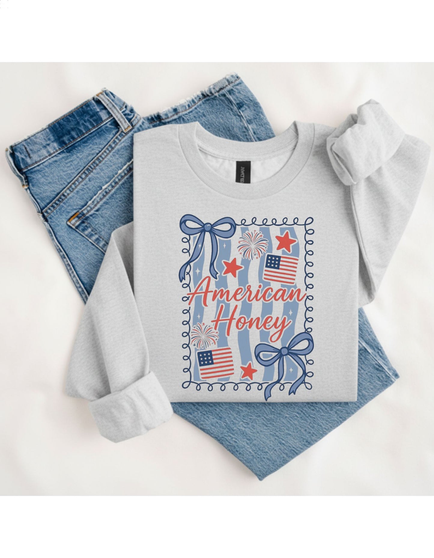 American Honey Stamp T-Shirt & Sweatshirt
